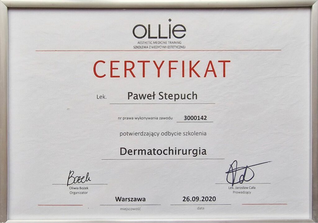 Ollie dermatochir 2